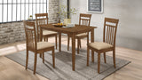 Robles 5-Piece Dining Set - 5pcs- Table + 4 Side Chairs
