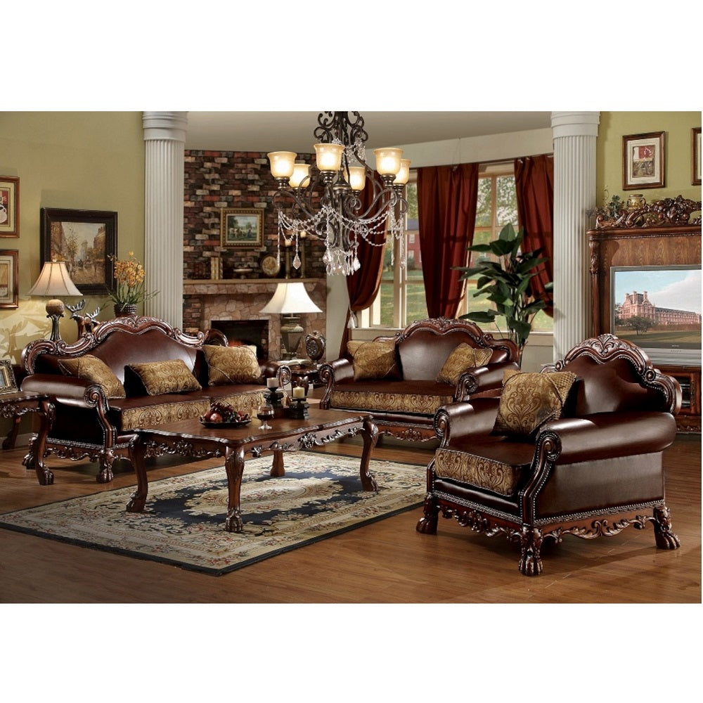 Dresden Traditional Sofa, Loveseat & Chair