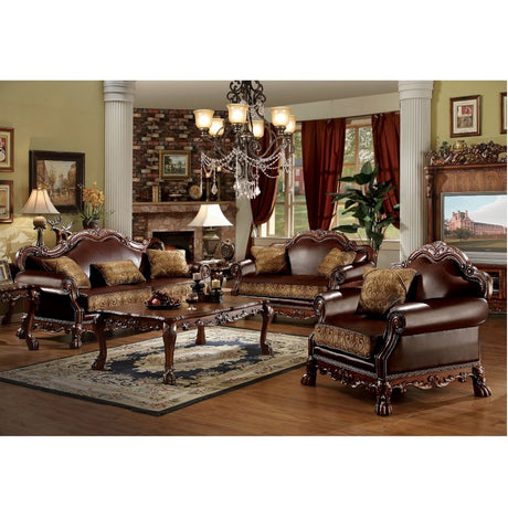 Dresden Traditional Sofa, Loveseat & Chair