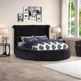 Upholstered Velvet Bed