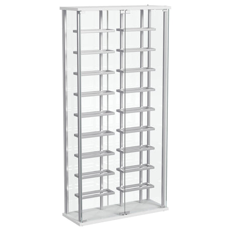 Montara Glass Wine Cabinet with LED Lighting