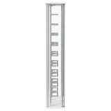 Montara Glass Wine Cabinet with LED Lighting - 18-Bottle Display Curio with Chrome Shelving – view 15