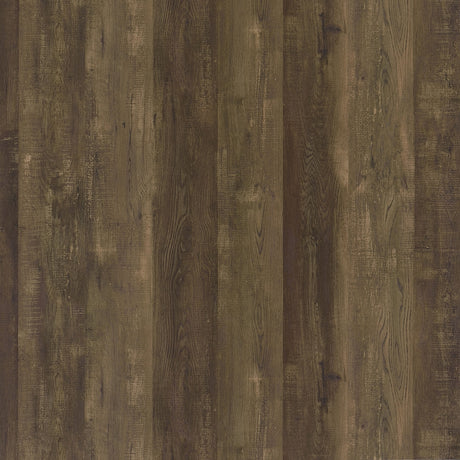 Mendoza 2-Door Bar Cabinet with Wine & Stemware Storage - Rustic Oak Herringbone – view 10