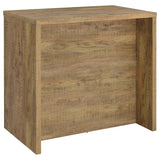 Topanga 47" Freestanding Home Bar - Mango Finish with 12-Bottle Wine Grid & Stemware Racks – view 4