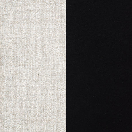 Chadwick Counter Height Chairs, Set of 2 - Beige Linen High Back with Black Metal Legs & Gold Accents – view 12