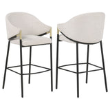 Chadwick High-Back Bar Chairs, Set of 2