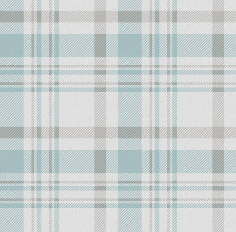Galerie Spring Blossom Plaid Wallpaper