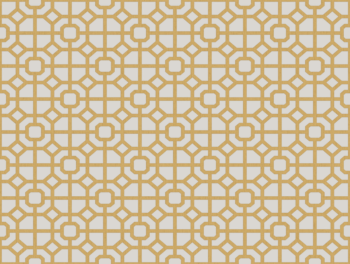 Galerie Spring Blossom Lattice Wallpaper