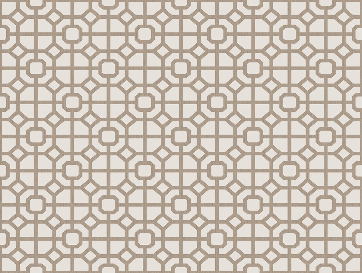 Galerie Spring Blossom Lattice Wallpaper