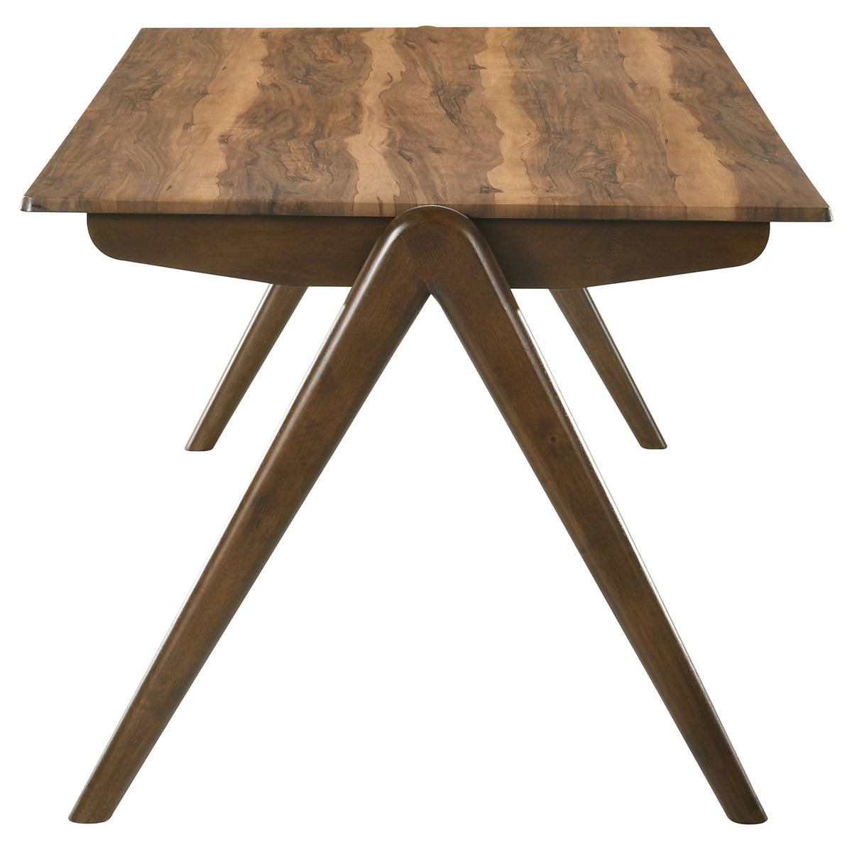Randolph 79" Rectangular Dining Table & Sets - Sheesham-Look Smart Top with Butterscotch Turtle-Back Chairs – view 8