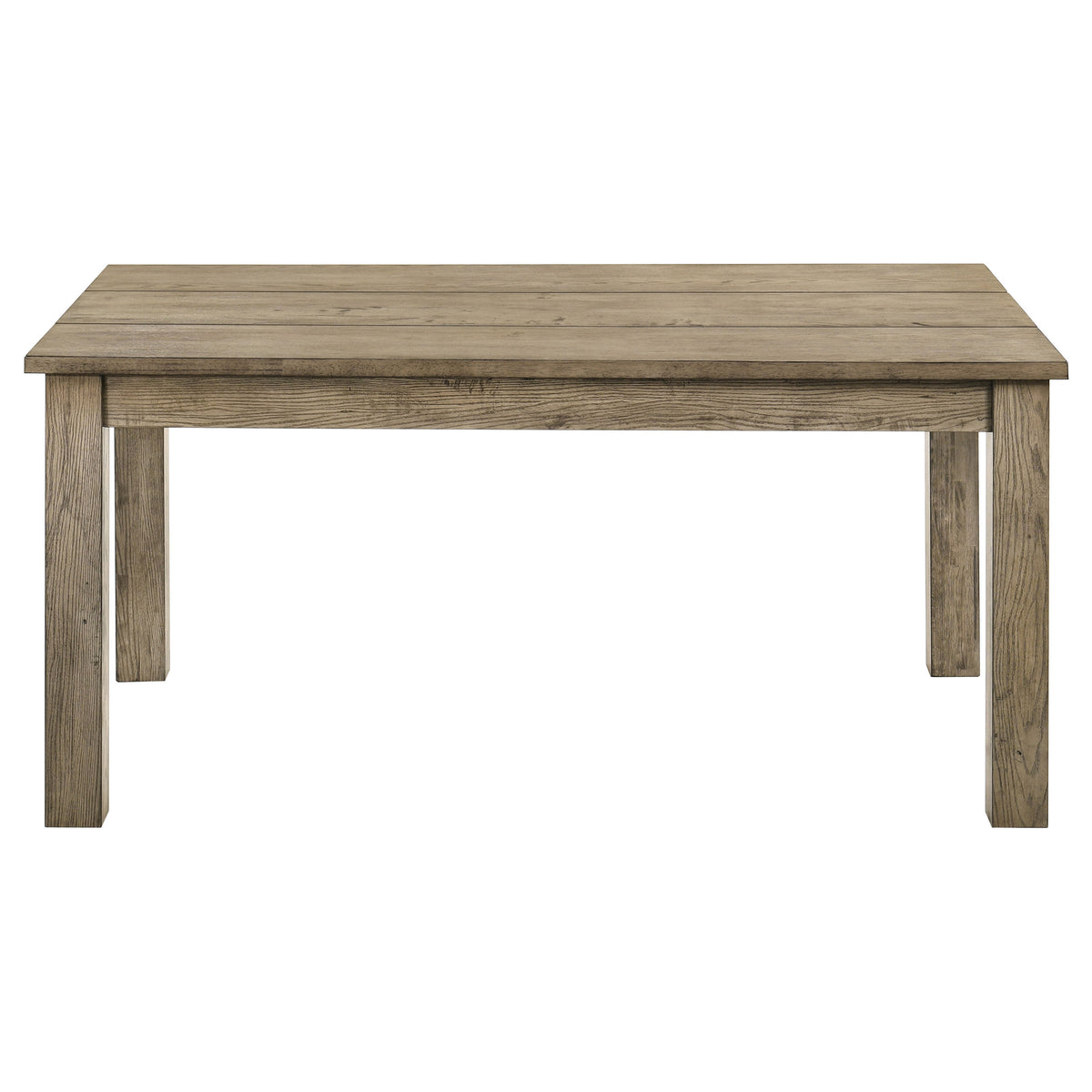 Cardova 87" Solid Wood Extension Dining Table & Sets - Rustic Vineyard Oak with Ladder-Back Chairs & Bench – view 10