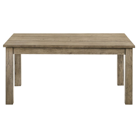 Cardova 87" Solid Wood Extension Dining Table & Sets - Rustic Vineyard Oak with Ladder-Back Chairs & Bench – view 10