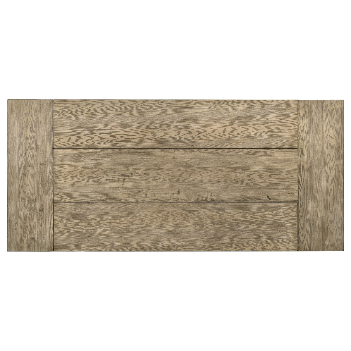 Cardova 87" Solid Wood Extension Dining Table & Sets - Rustic Vineyard Oak with Ladder-Back Chairs & Bench – view 15