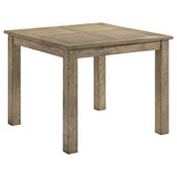 Cardova Square Counter Height Dining Table & Set - Counter Height Table Only