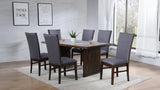 Sherwood 72" Reeded Dining Table & Sets - 7pcs- Table + 6 Side Chairs