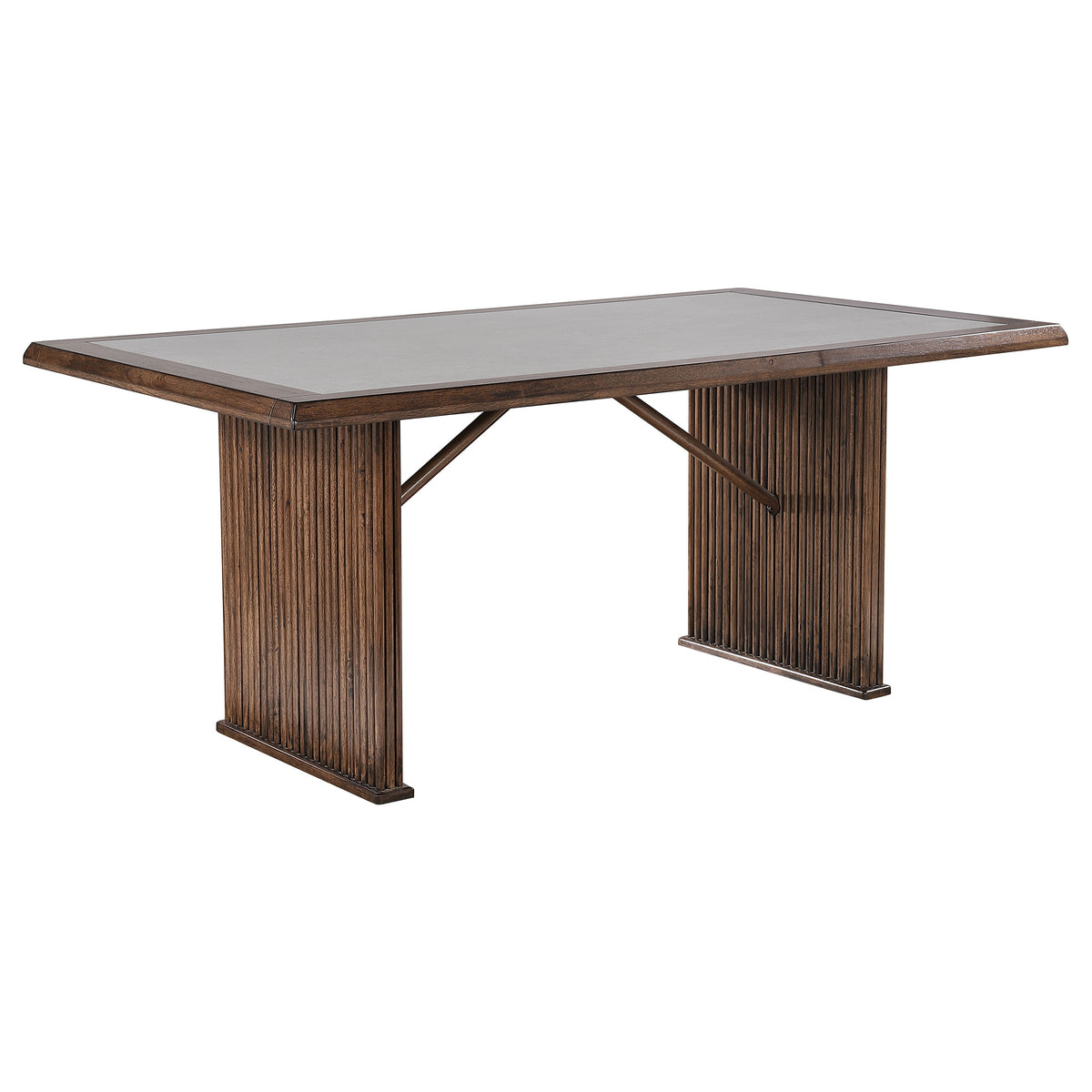 Sherwood 72" Reeded Dining Table & Sets - 72" Dining Table Only