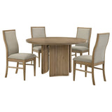Adina Round Pedestal or Extension Dining Table & Sets – View 24