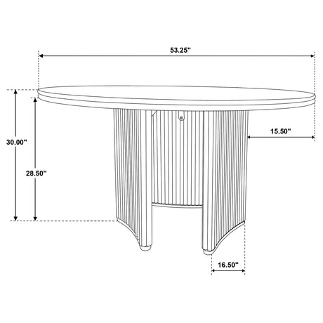 Adina Round Pedestal or Extension Dining Table & Sets – View 21