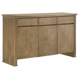 Adina Round Pedestal or Extension Dining Table & Sets - 59" Sideboard