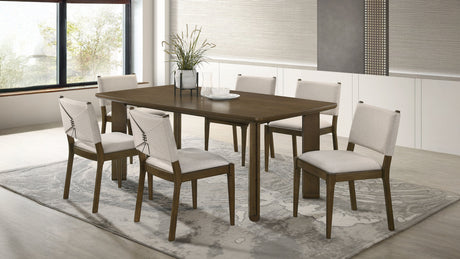 Ottowa Dining Collection - 7pcs- Rectangular Table + 6 Side Chairs