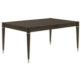 Reseda Extension Dining Table & Sets - Ash Brown with Beige Upholstered Chairs & 4-Door Sideboard – view 8