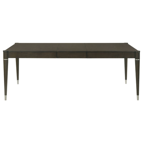 Reseda Extension Dining Table & Sets - Ash Brown with Beige Upholstered Chairs & 4-Door Sideboard – view 9