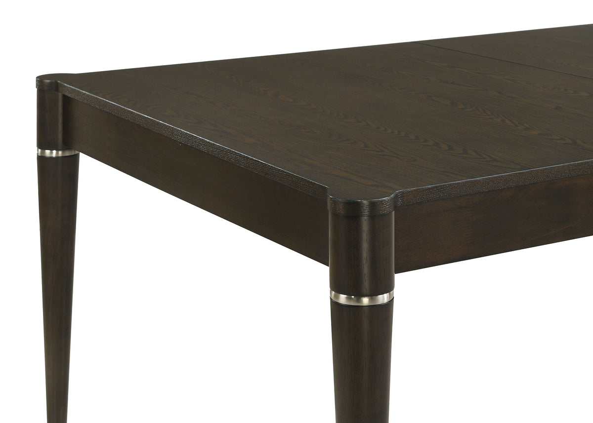 Reseda Extension Dining Table & Sets - Ash Brown with Beige Upholstered Chairs & 4-Door Sideboard – view 15