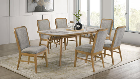 Croyden 73" Dining Table & 7-Piece Set - 7pcs- Table + 6 Side Chairs