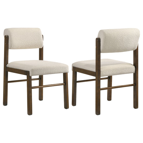 Kehoe Upholstered Dining Side Chairs (Set of 2) - Walnut, Set of 2 Side Chairs