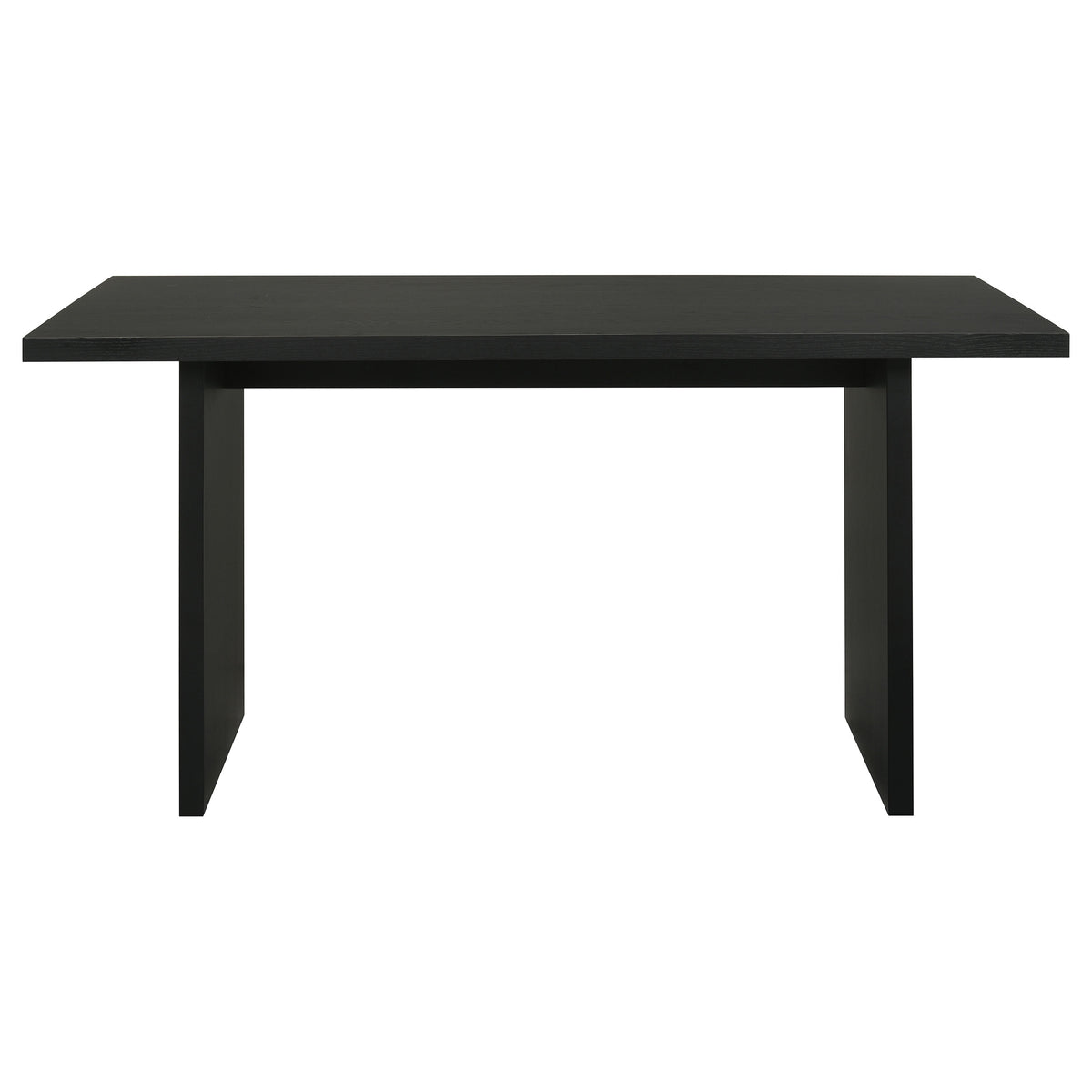 Decker 70" Counter Height Dining Table & 7-Piece Sets - Black Slab Top with Upholstered Counter Chairs – view 18