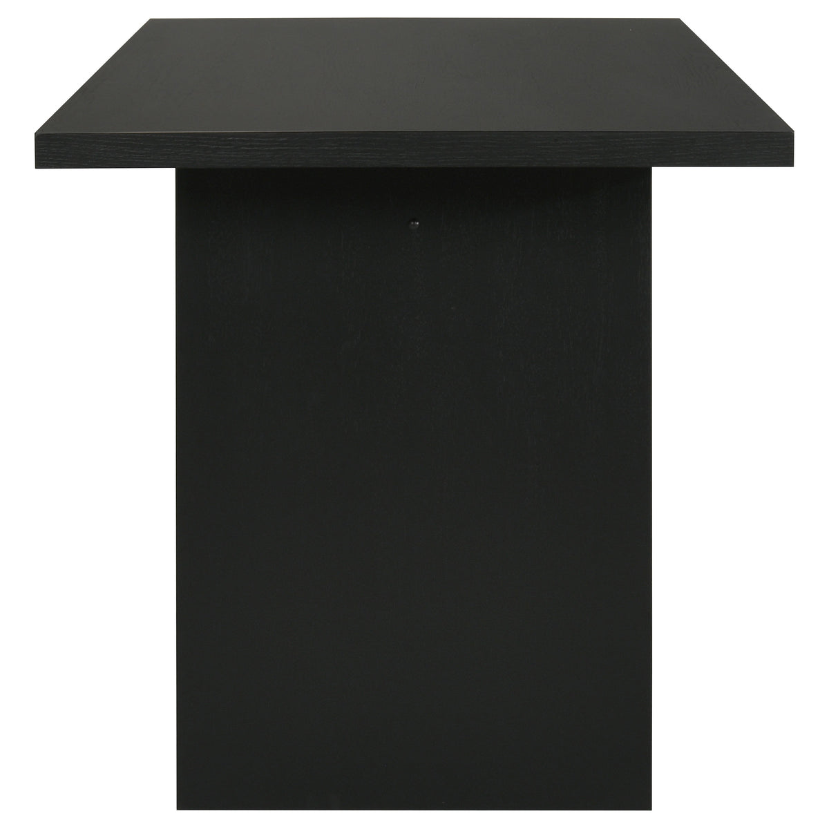 Decker 70" Counter Height Dining Table & 7-Piece Sets - Black Slab Top with Upholstered Counter Chairs – view 19