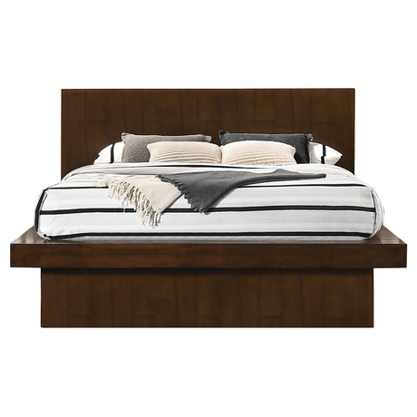 Jessica LED Platform Bed & Bedroom Sets - Queen LED Panel Bed Only