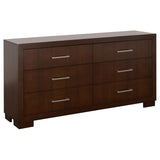Jessica LED Platform Bed & Bedroom Sets - 6-Drawer Dresser