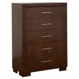 Jessica LED Platform Bed & Bedroom Sets - 5-Drawer Chest