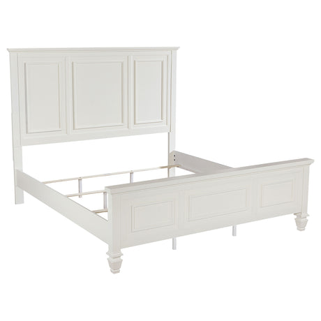 Sandy Beach Carved Panel or Storage Bed & Bedroom Sets - Eastern King Panel Bed Only