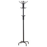 Collier 12-Hook Freestanding Metal Coat Rack