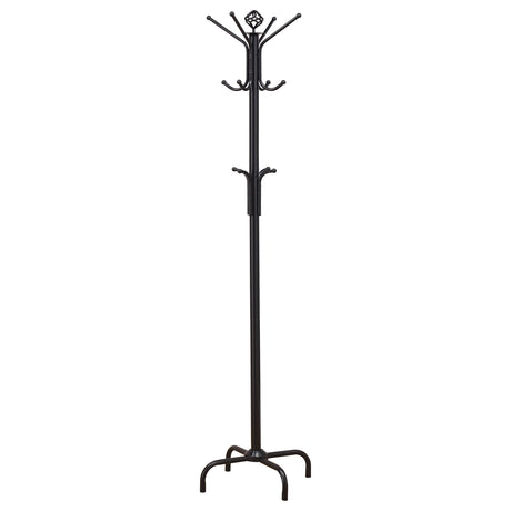 Collier 12-Hook Freestanding Metal Coat Rack