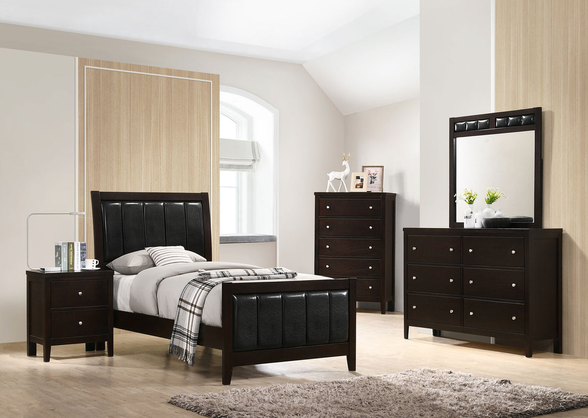 Carlton Panel Bed & Bedroom Sets - Twin