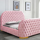 Leon Velvet Bed