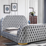 Leon Velvet Bed