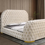 Leon Velvet Bed