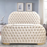 Leon Velvet Bed