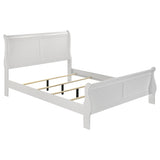 Louis Philippe Sleigh Panel Bed & Bedroom Sets - Eastern King Bed Only