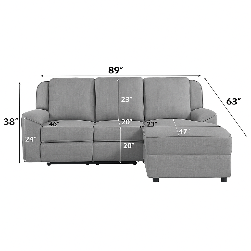 Destiny Motion Sectional Sofa