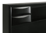 Briana Bookcase Storage Bed & Bedroom Sets - 8 Drawers & Drop-Down Rail Storage in Black, Queen to California King – view 20
