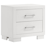 Jessica LED Platform Bed & Bedroom Sets - 2-Drawer Nightstand