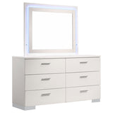 Felicity Bedroom Storage - Dresser + LED Mirror