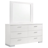 Felicity Bedroom Storage - Dresser + Mirror