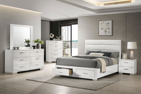Felicity Storage Platform Bed & Bedroom Sets - Eastern King