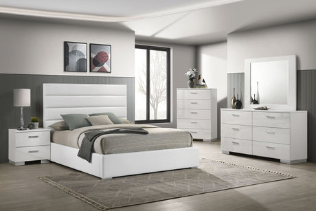 Felicity Channel-Tufted Platform Bed & Bedroom Sets - California King